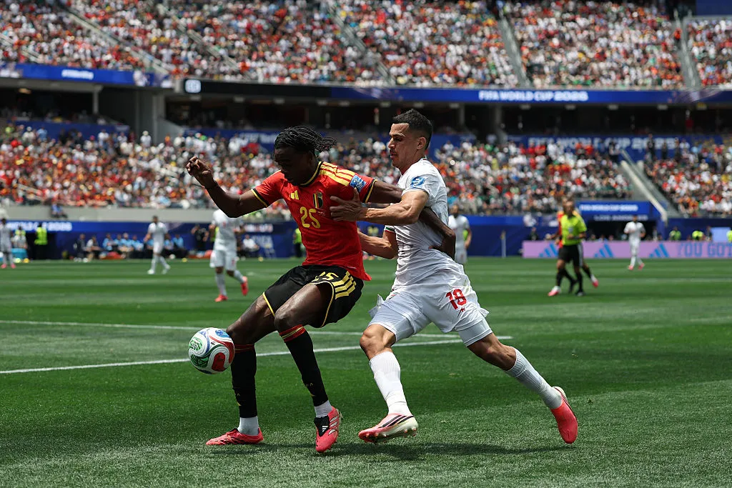 Aburrido partido entre Bélgica e Irán en Los Ángeles. | Foto: Getty Images