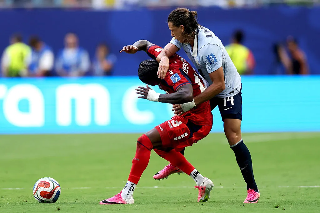 Partdidazo en Miami entre Uruguay y Cabo Verde. | Foto: Getty Images