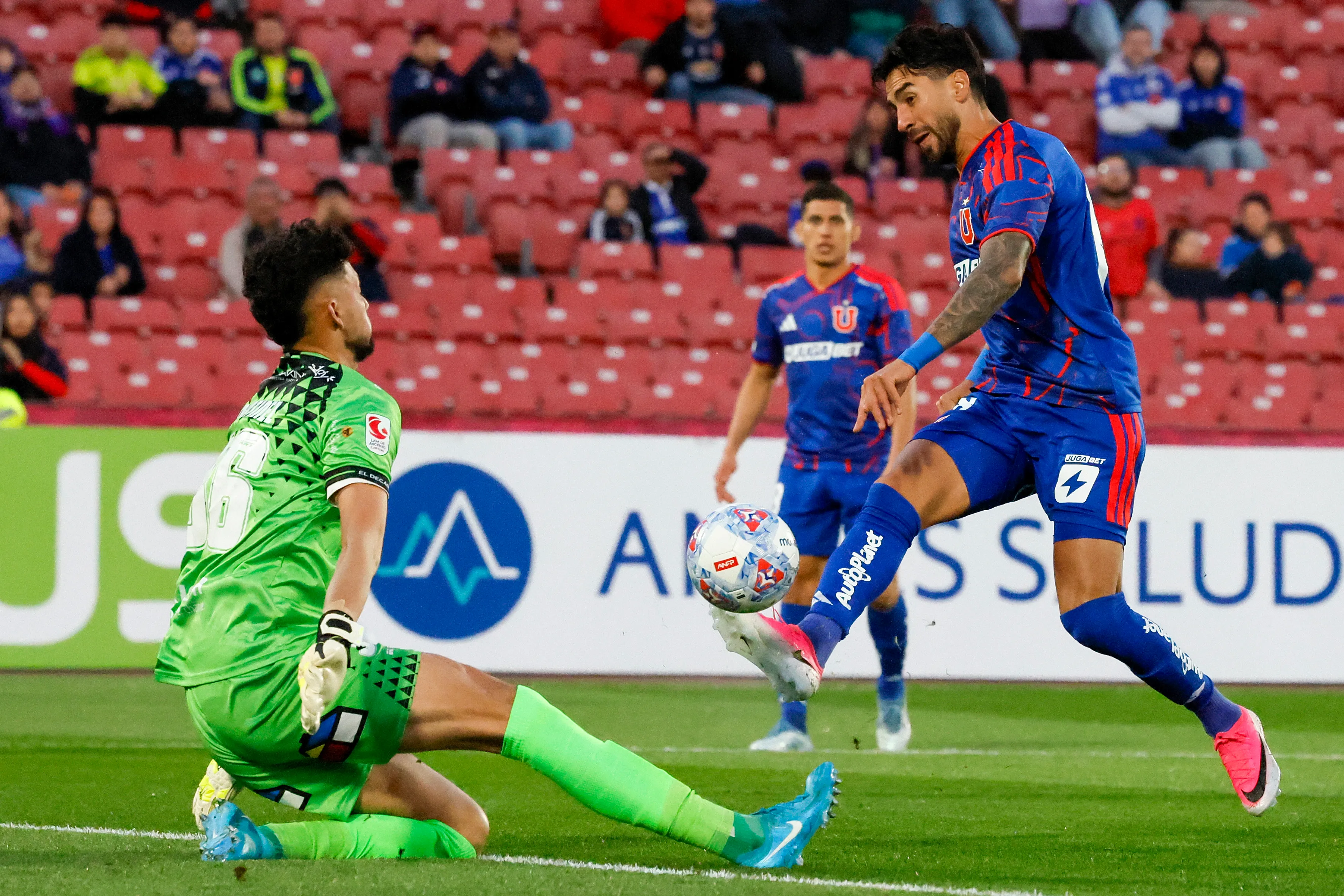 Juan Martín Lucero está al debe en Universidad de Chile | FOTO: Andres Pina/Photosport