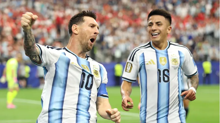 Messi es cada vez más leyenda. Acaba de anotar su gol n°17 en la historia de los mundiales (Photo by Charlotte Wilson/Getty Images)