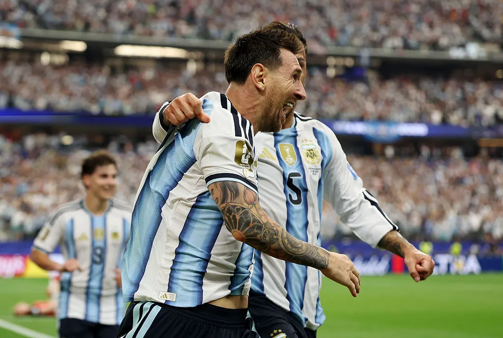 Lionel Messi llegó a 18 goles en Mundiales. (Photo by Francois Nel/Getty Images)