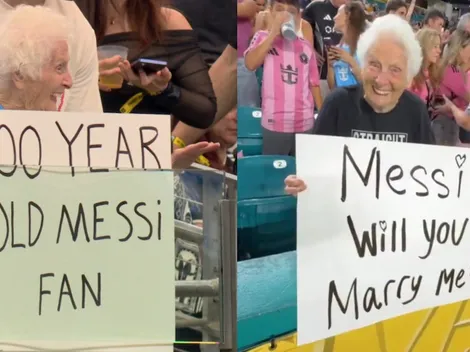 La abuela fan de Messi: 100 años y una devoción total por "La Pulga"