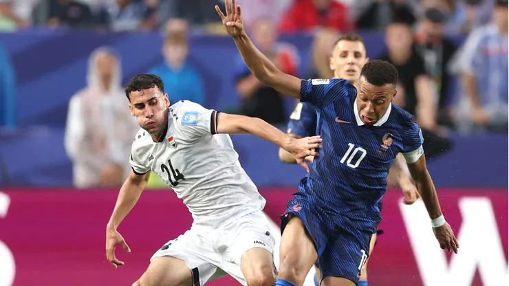Mbappé y compañía no fueron frenados ni por la tormenta. (Photo by Kevin C. Cox/Getty Images)