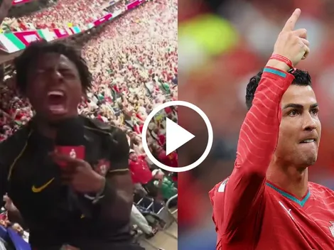 Video: la desatada reacción de Speed tras el gol de CR7 que se hace viral