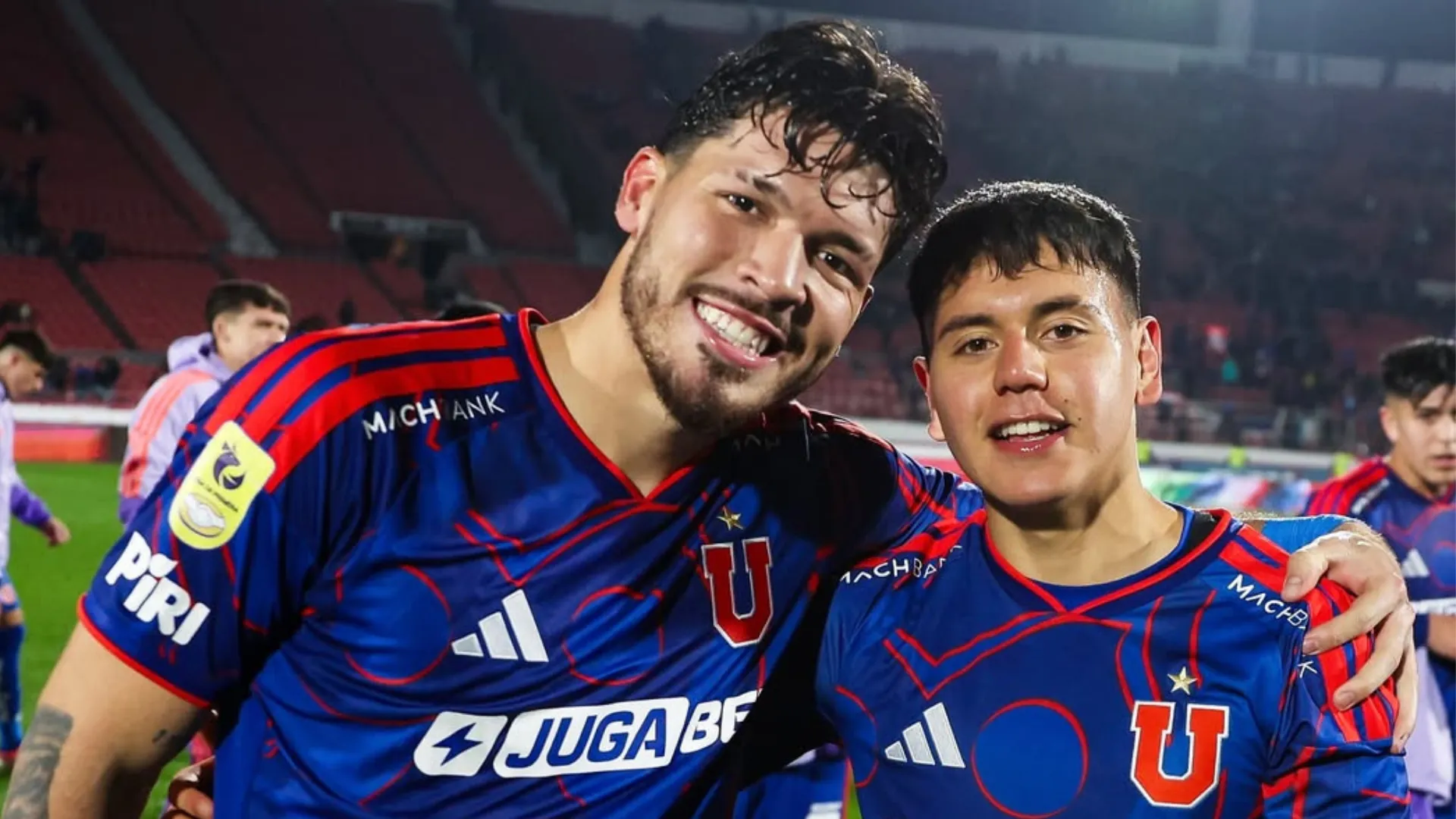 Bianneider Tamayo bromeó con el apodo de Ignacio Vásquez. (Foto: Universidad de Chile)