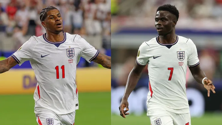 Marcus Rashford y Bukayo Saka no son titulares en Inglaterra. (Foto: Getty Images)