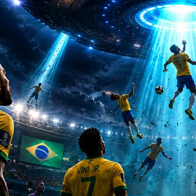 Aseguran que habrá invasión alienígena en el Brasil vs. Escocia en pleno Mundial