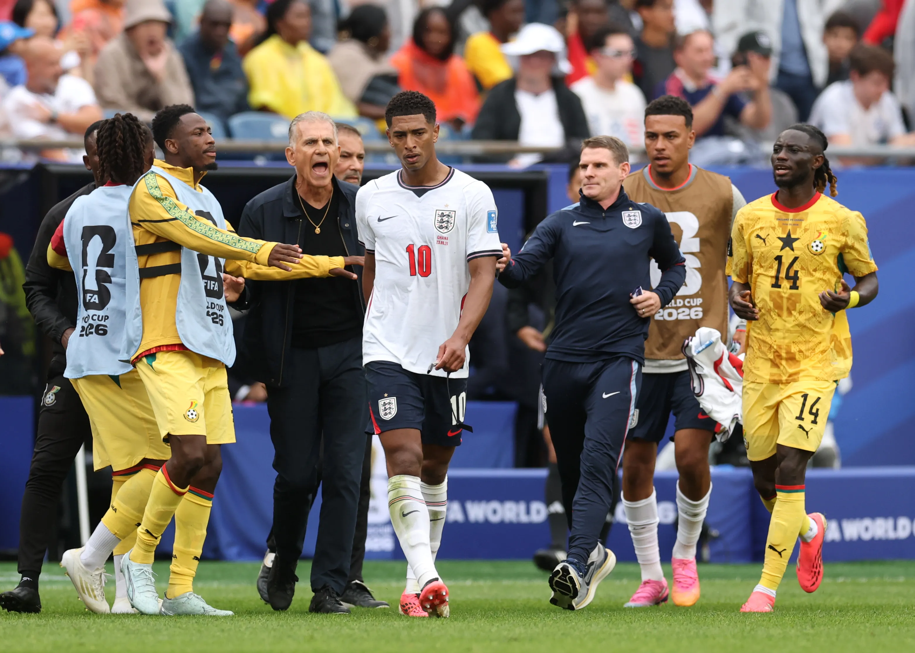Bellingham estuvo en la mira | Foto: Getty images