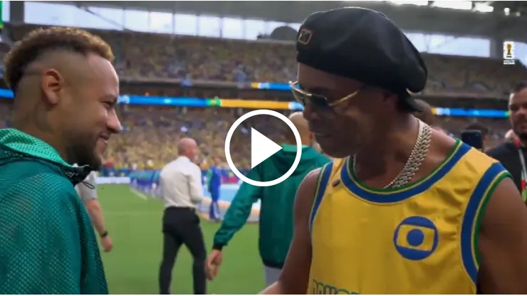 Neymar y Ronaldinho se reencuentran en el Mundial 2026. (Foto: Captura)