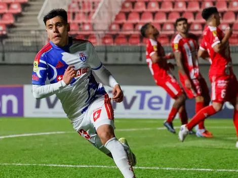 La U no puede ante La Calera: rescata un empate con uno menos