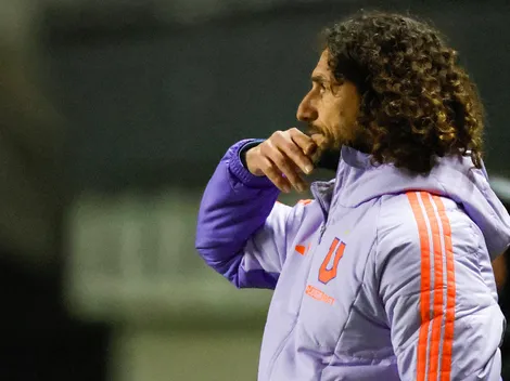Fabricio Coloccini reacciona a los errores de la U contra La Calera