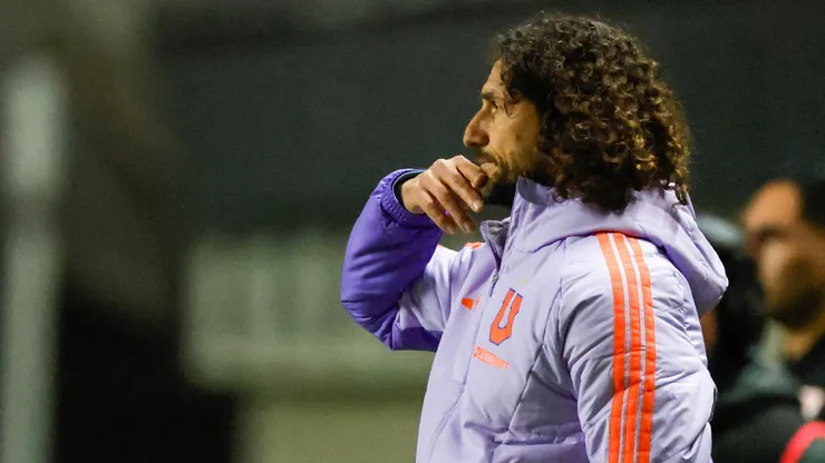 Fabricio Coloccini dirigió a Universidad de Chile vs. Unión La Calera.