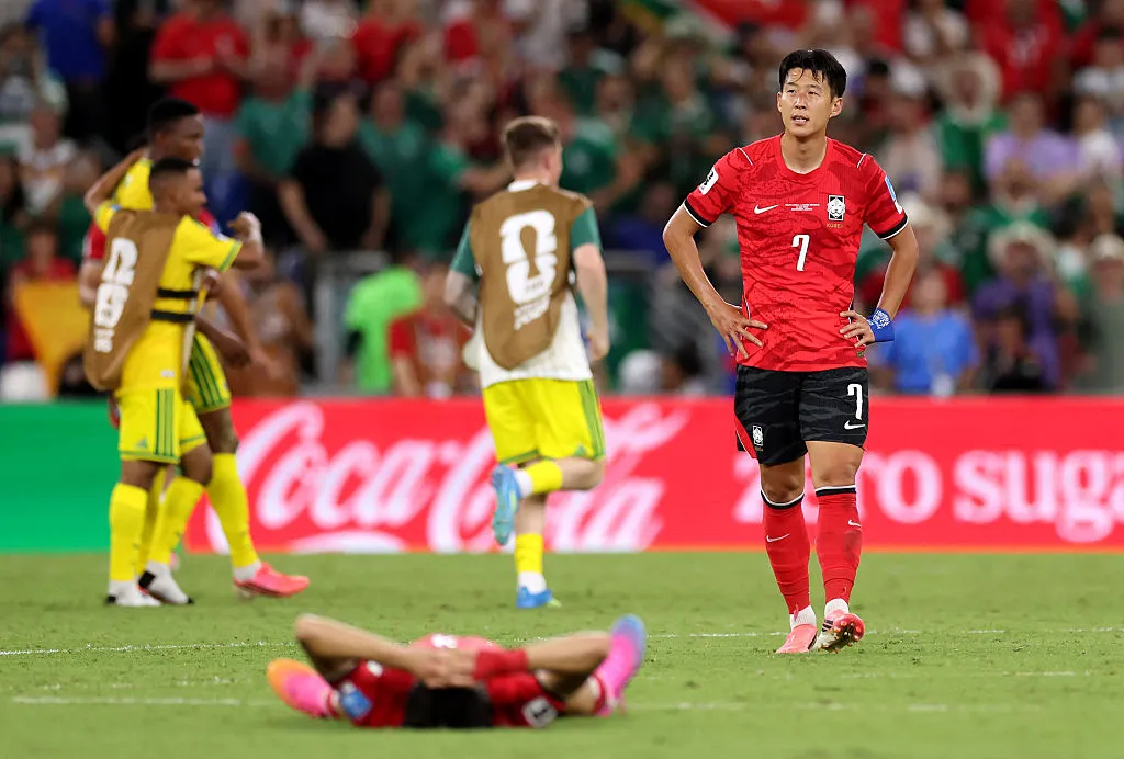 Corea del Sur queda al borde de la eliminación. (Foto: Carl Recine/Getty Images)