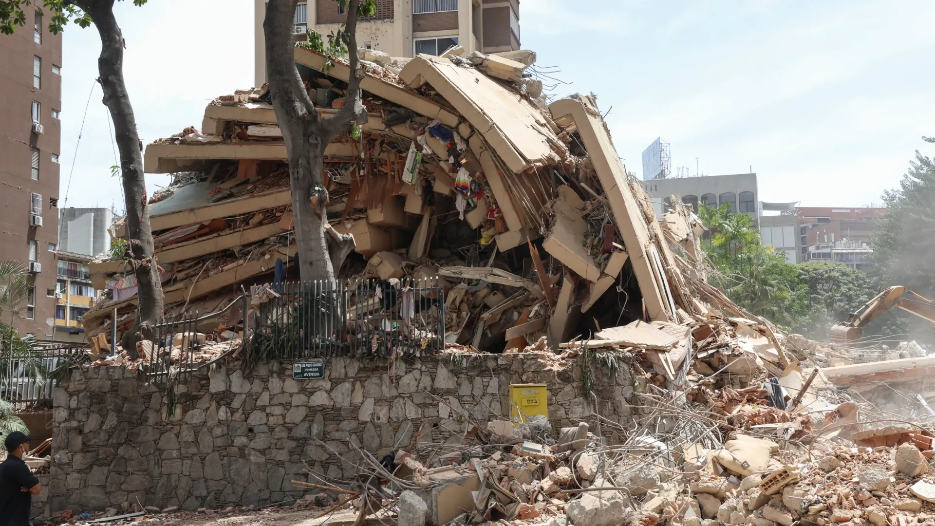 Una impactante imagen del desvastador terremoto de Venezuela | FOTO: Getty Images