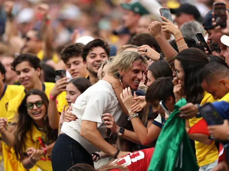 El que clasifica a los 16° del Mundial celebra como quiere: Beccacece fue a la tribuna