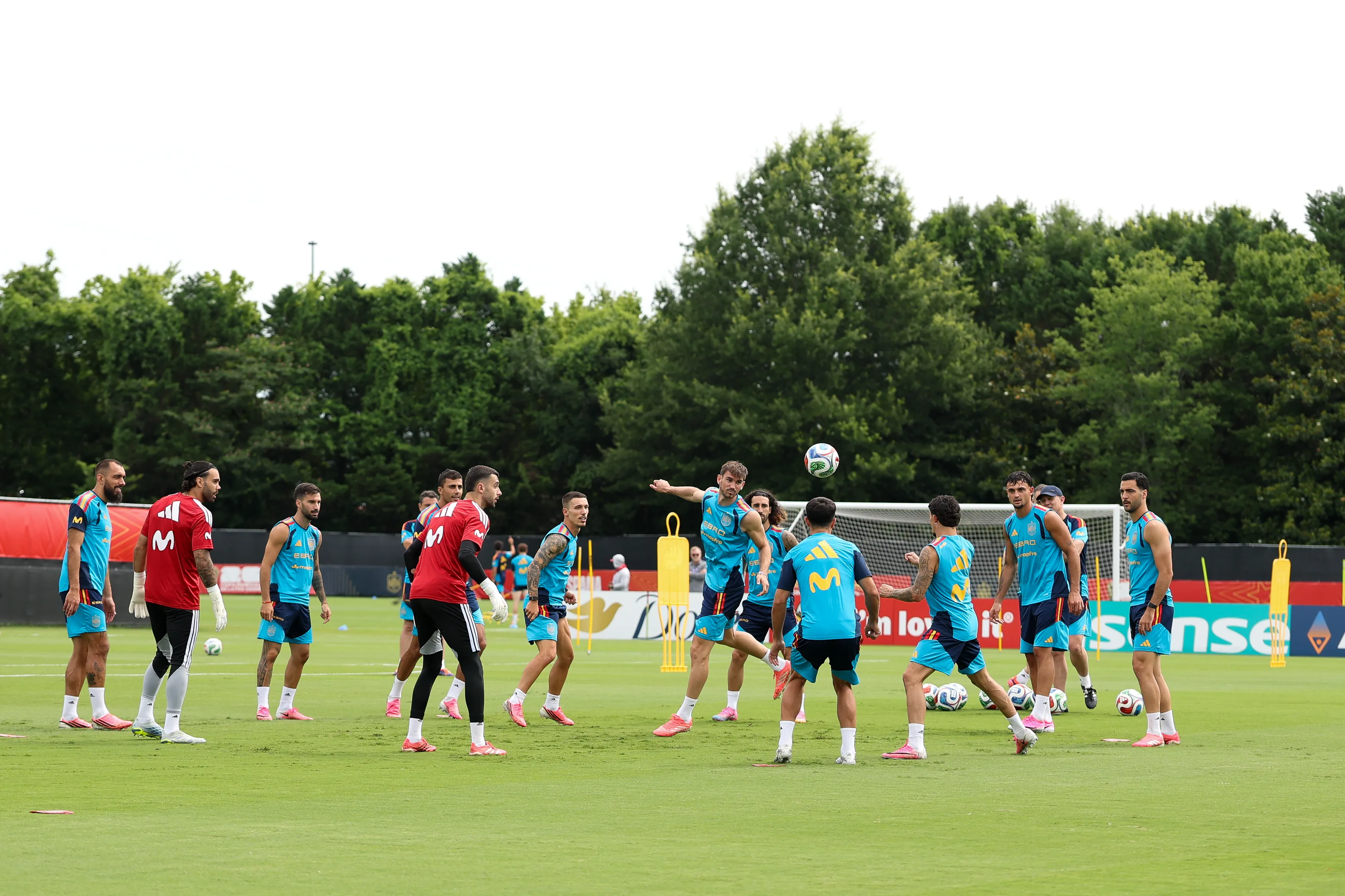 España se prepara para el choque frente a Uruguay (Photo by Florencia Tan Jun/Getty Images)