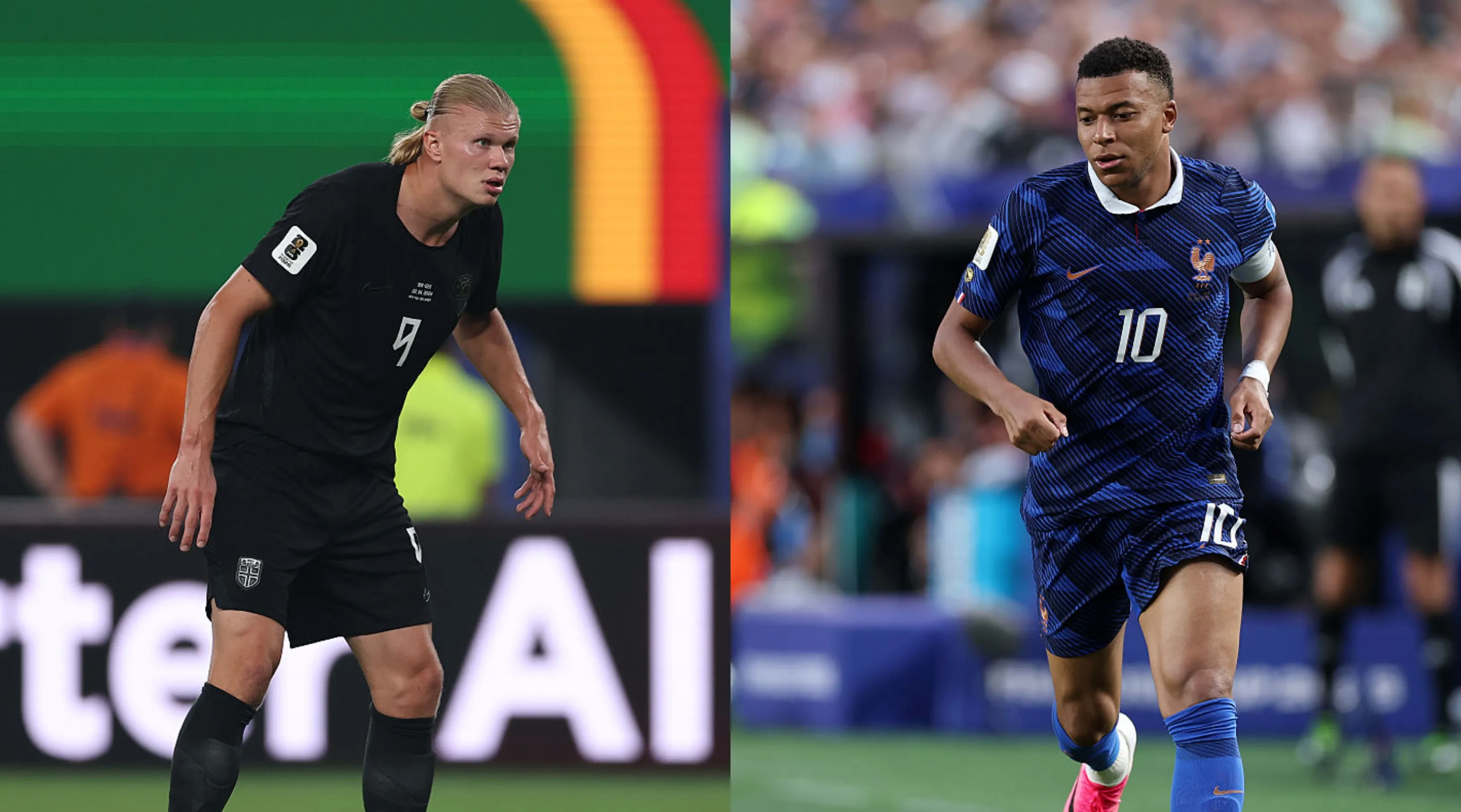 Francia vs. Noruega promete ser una guerra de goles. (Getty)