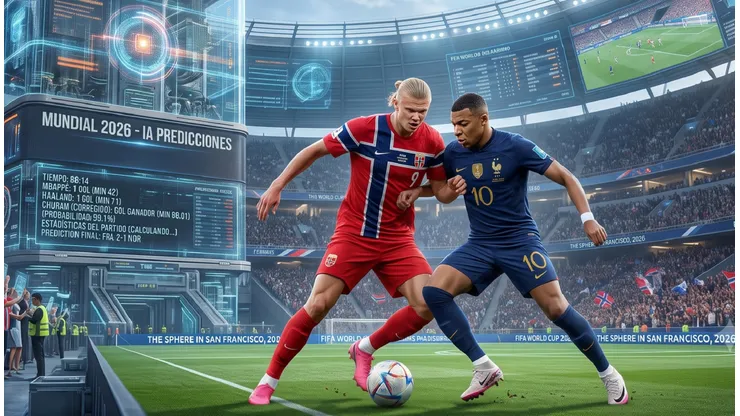 Francia y Noruega se verán las caras esta tarde en el Mundial 2026.
