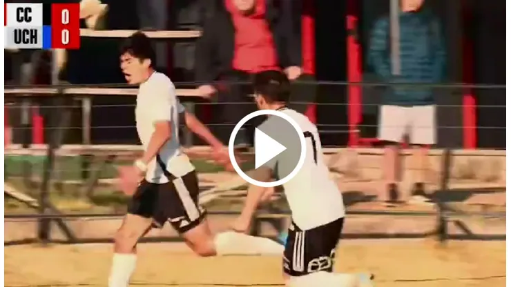 VIDEO | Los dos goles de Raipán en Colo Colo ante la U en la semifinal Sub 16