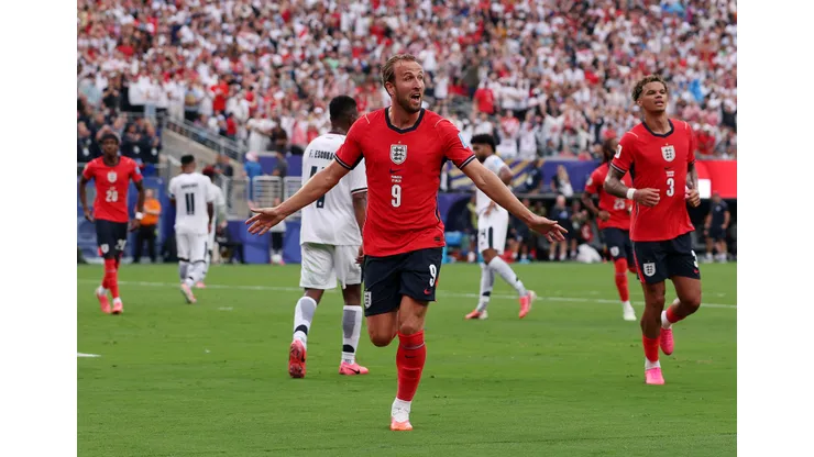 Harry Kane llega a 11 goles con la camiseta de Inglaterra en la historia de los mundiales.
