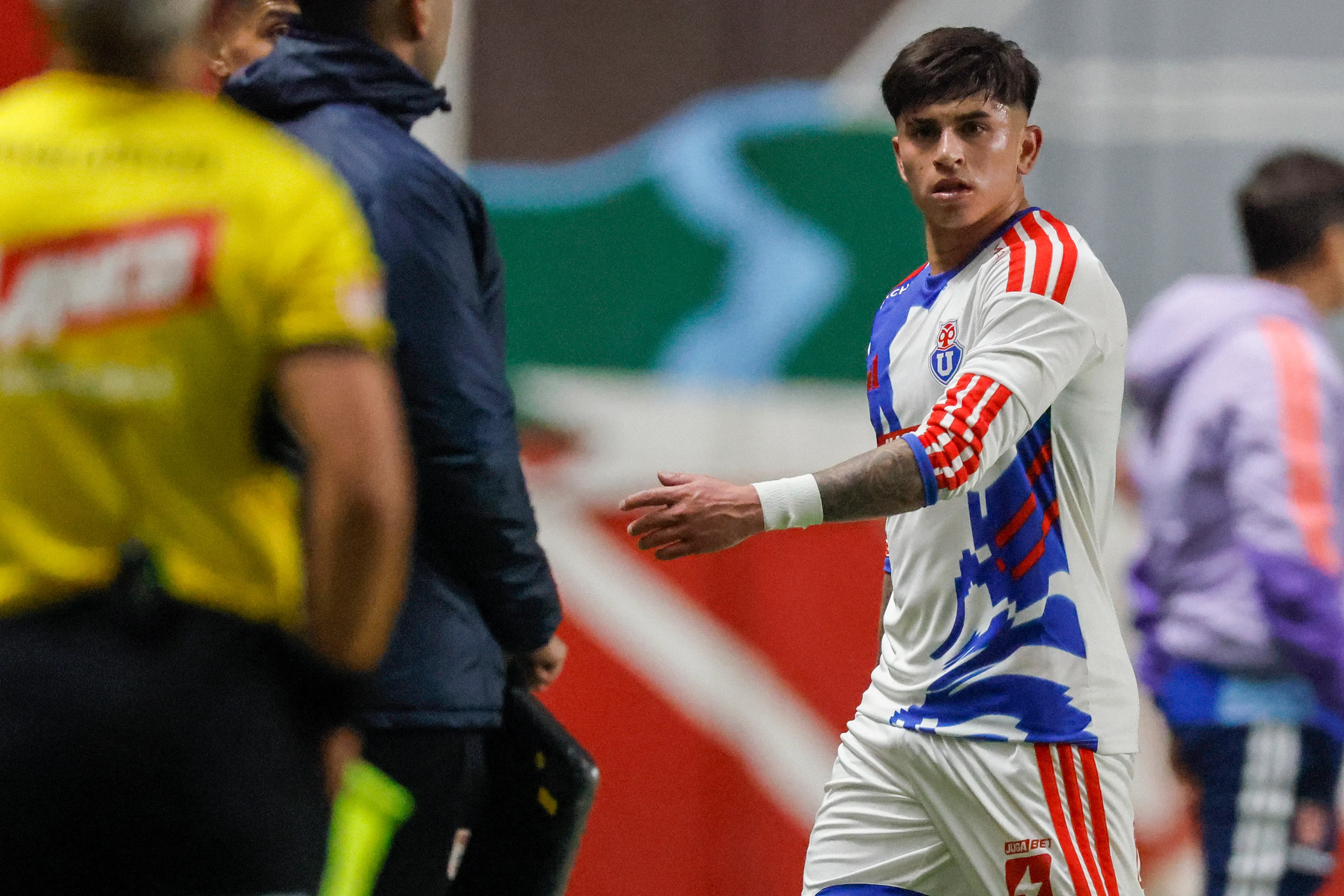 Maximiliano Guerrero se perderá el duelo de Universidad de Chile. (Imagen: Photosport)