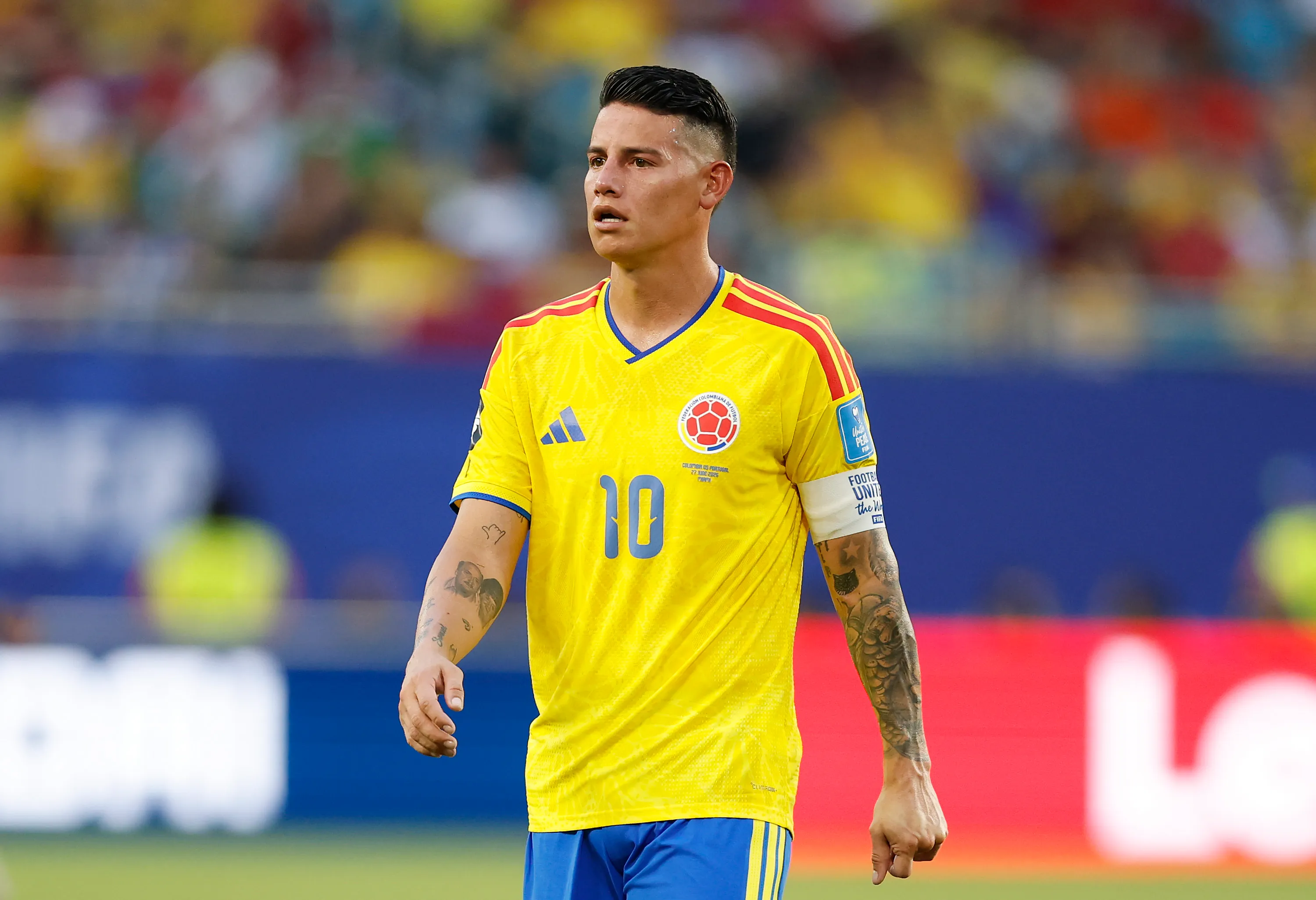Rodríguez quiere llevar a Colombia a lo más alto | Foto: Getty Images