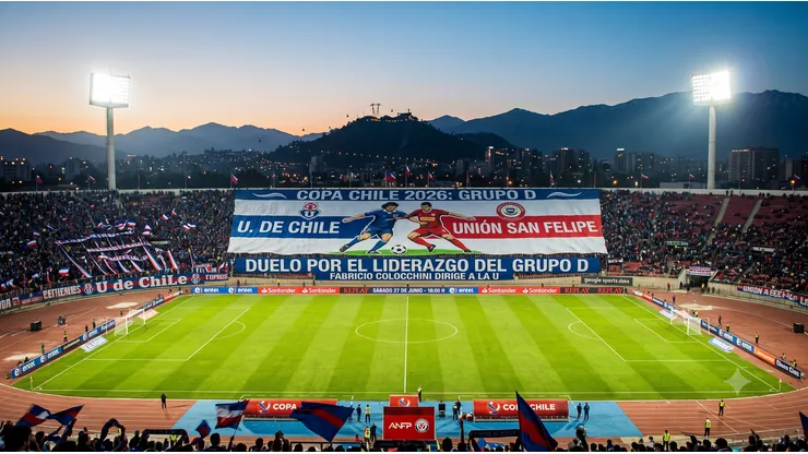 Universidad de Chile recibe a Unión San Felipe.