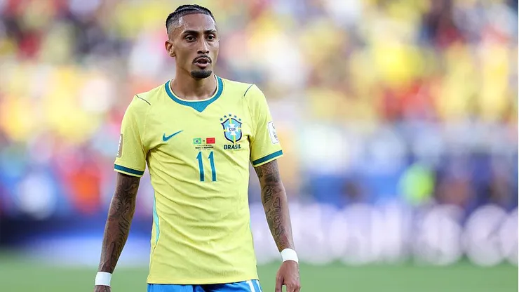 La razón por la que Raphinha no juega en el Brasil ante Japón