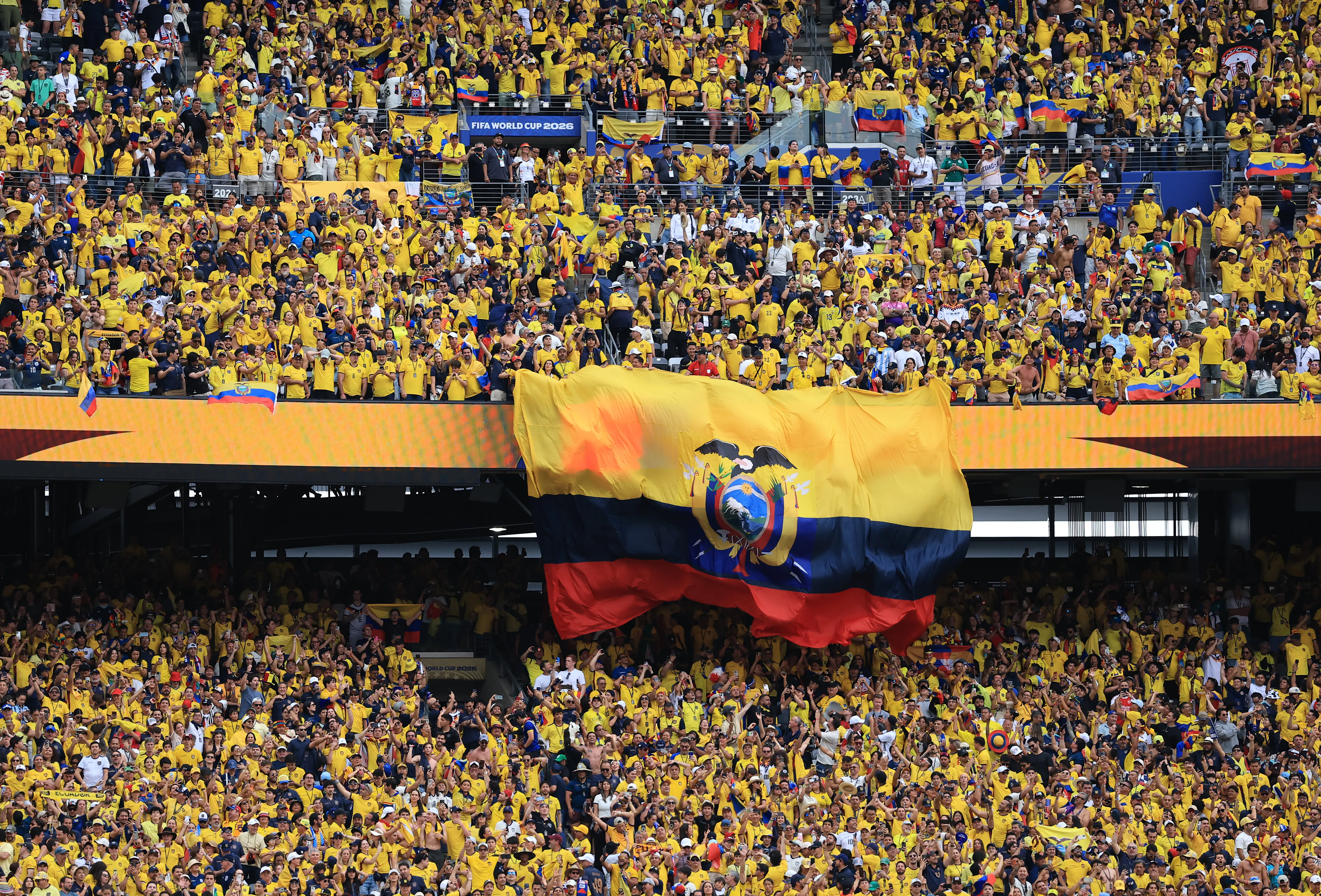 Ecuador sí tendrá hinchas ante México en el infartante cruce de 16° del Mundial