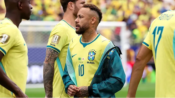 Neymar fue suplente en el triunfo de Brasil sobre Japón. (Foto: Lars Baron/Getty Images)