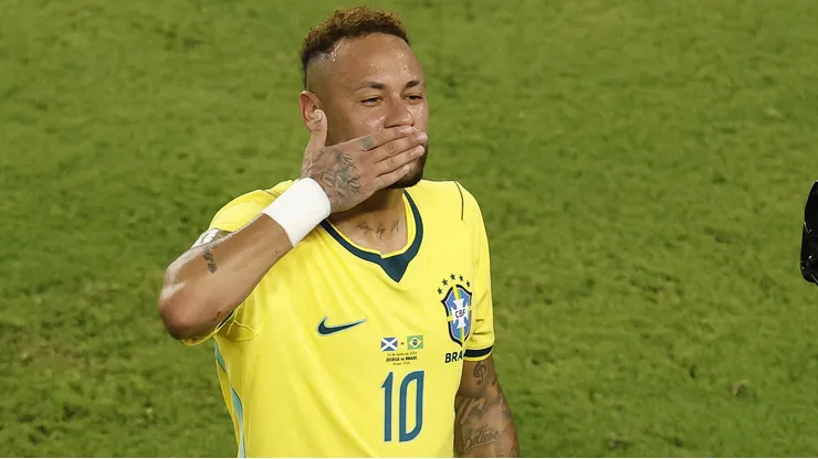 Neymar manda a callar a matemático que veía fuera del Mundial a Brasil (Photo by Michael Reaves/Getty Images)