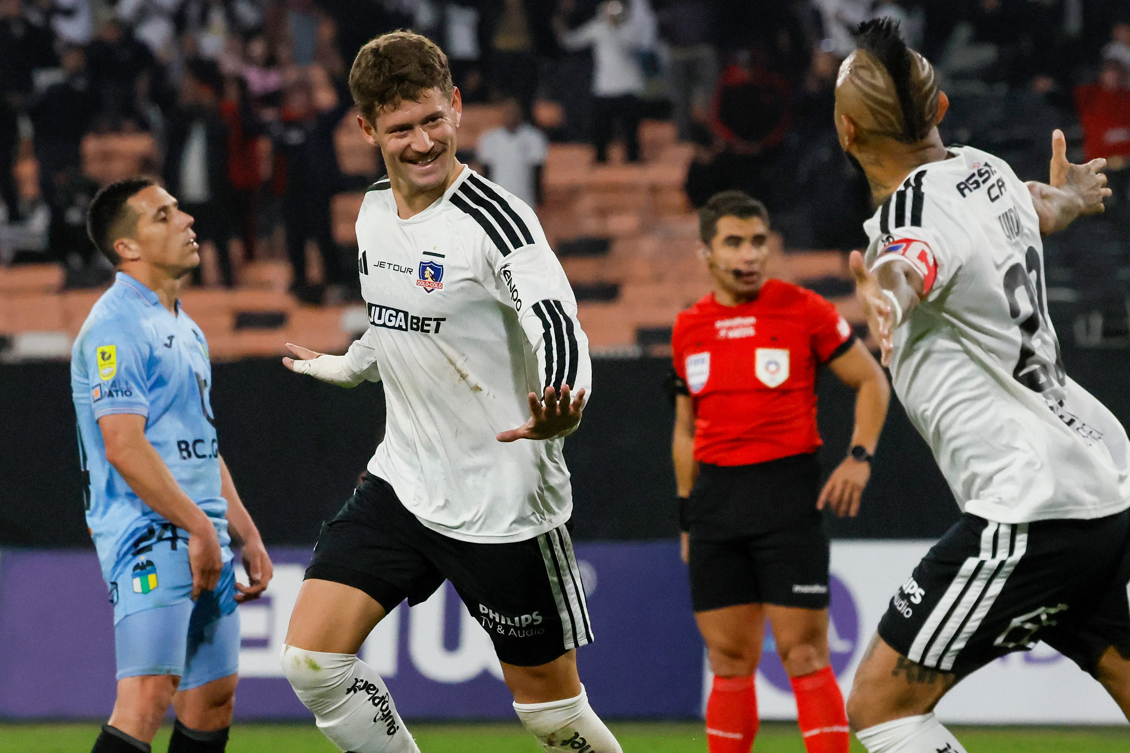 En Colo Colo extienden el préstamo de Joaquín Sosa. (Foto: Andrés Piña/Photosport)