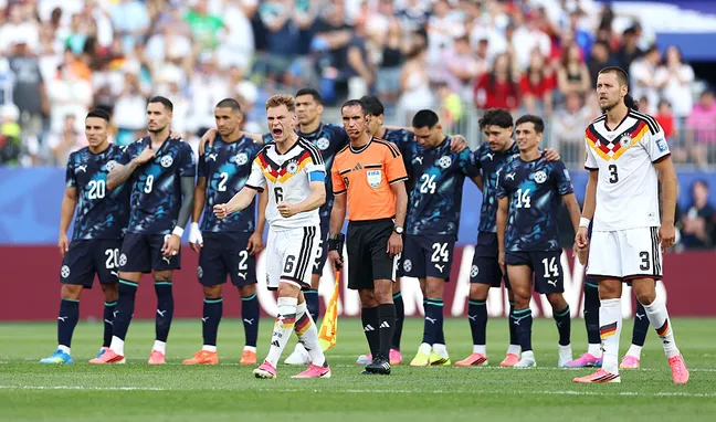 Paraguay dejó afuera a Alemania en el Mundial. | Foto: Getty Images
