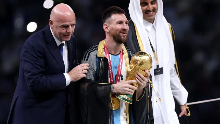 El cariñito de Gianni Infantino a Argentina en pleno Mundial