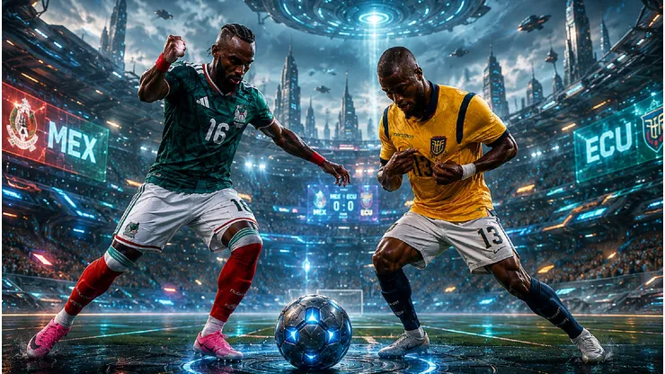 Ecuador y México se enfrentan en el Estadio Azteca por un cupo en la fase de 16 mejores.