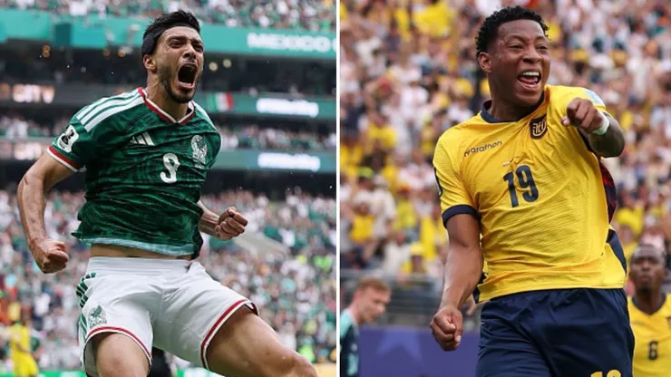 México y Ecuador se enfrentan en un duelo clave por el Mundial