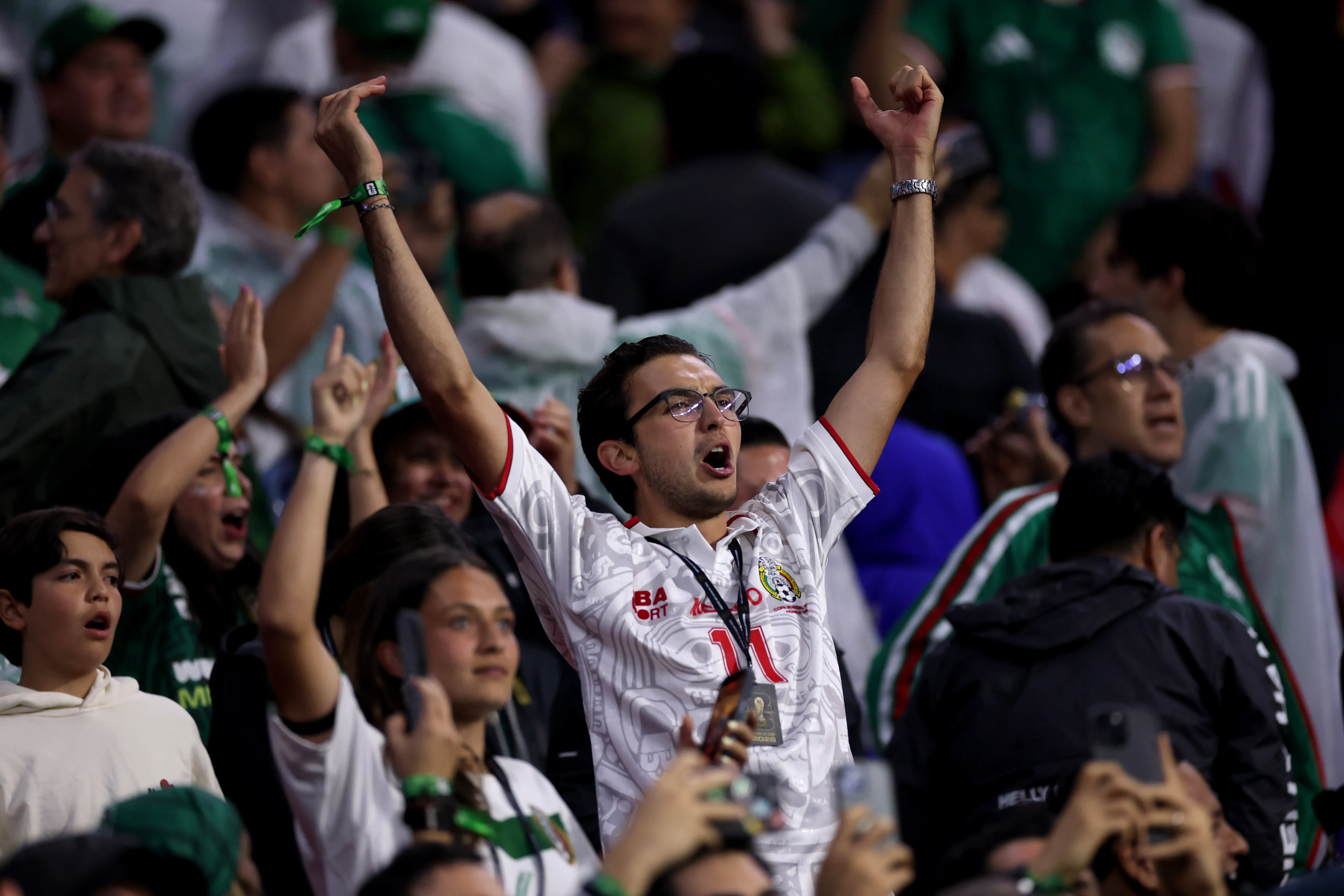 Los hinchas podrían darle un dolor de cabeza a México | FOTO: Kevin C. Cox/Getty Images