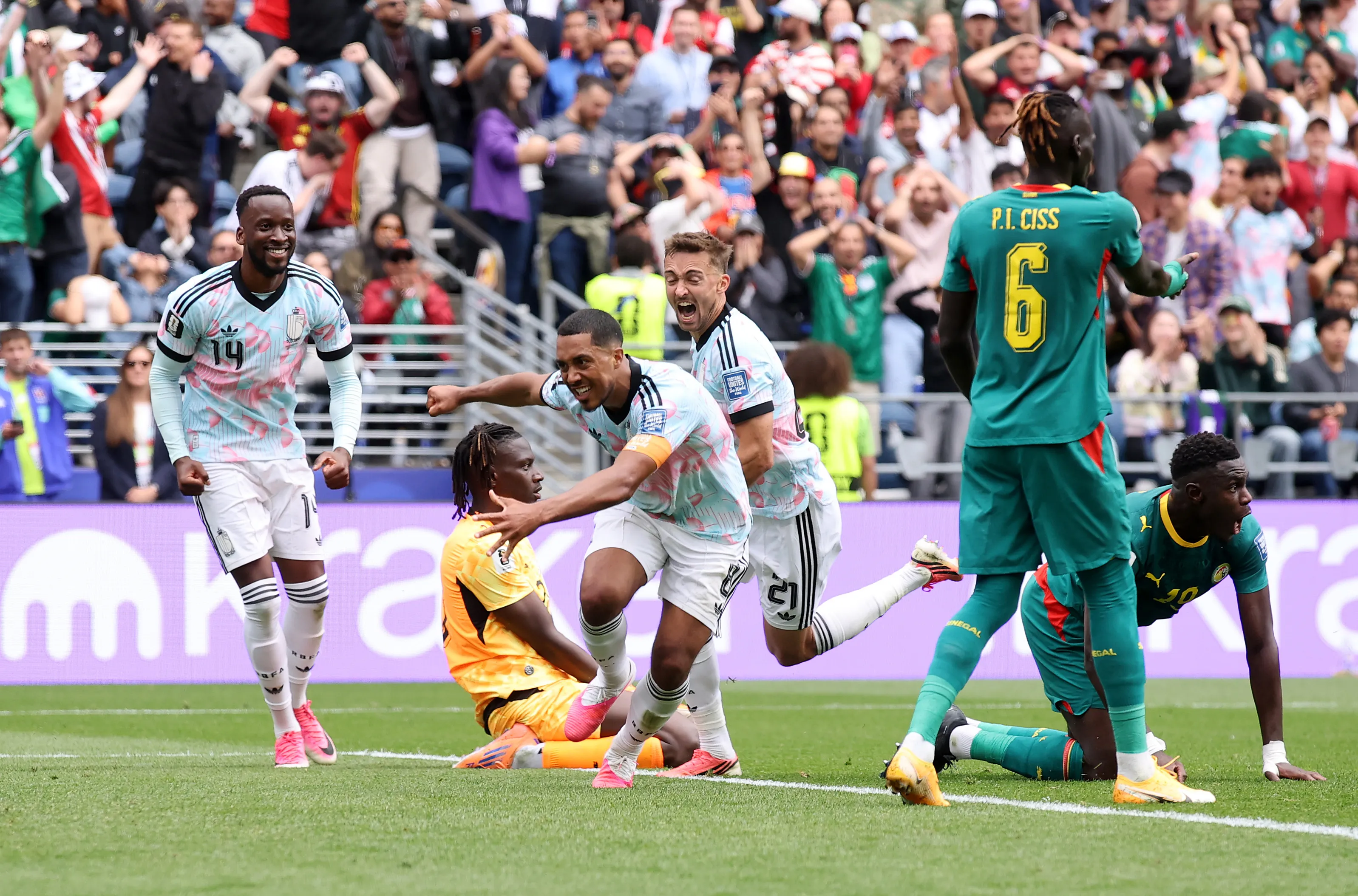 Tielemans fue la gran figura de Bélgica | Foto: Getty Images