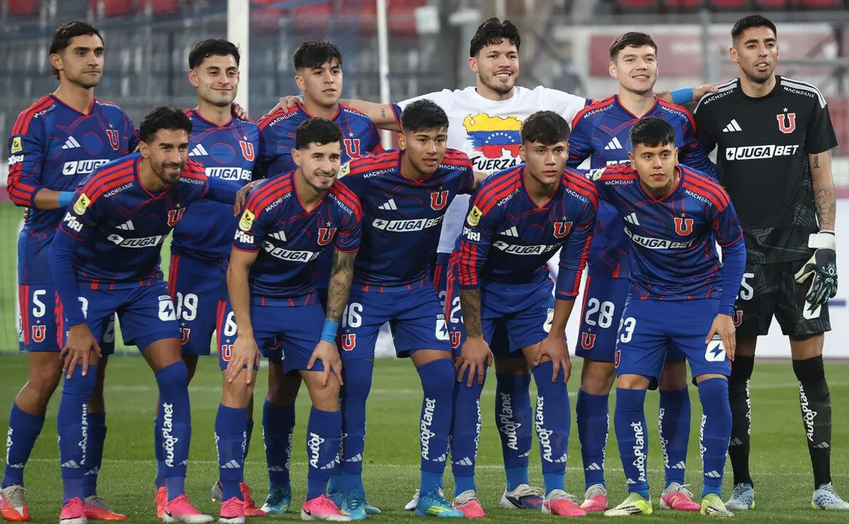 Universidad de Chile confirma su formación para enfrentar a Unión La Calera en la Copa Chile