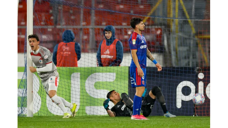 Unión La Calera vence a la U en el Estadio Nacional.
