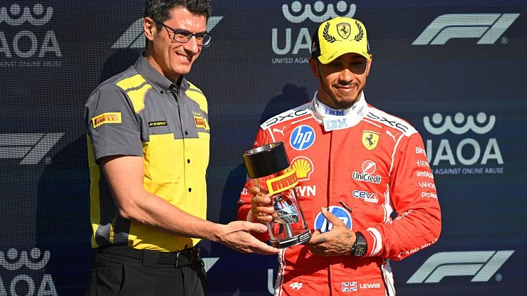 Lewis Hamilton se queda con la pole en la Sprint del GP de Gran Bretaña. (Foto: Rudy Carezzevoli/Getty Images)