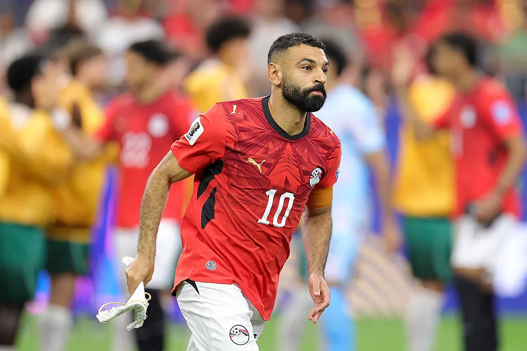 Mohamed Salah espera por Argentina en octavos de final del Mundial 2026. (Foto: Alex Slitz/Getty Images)