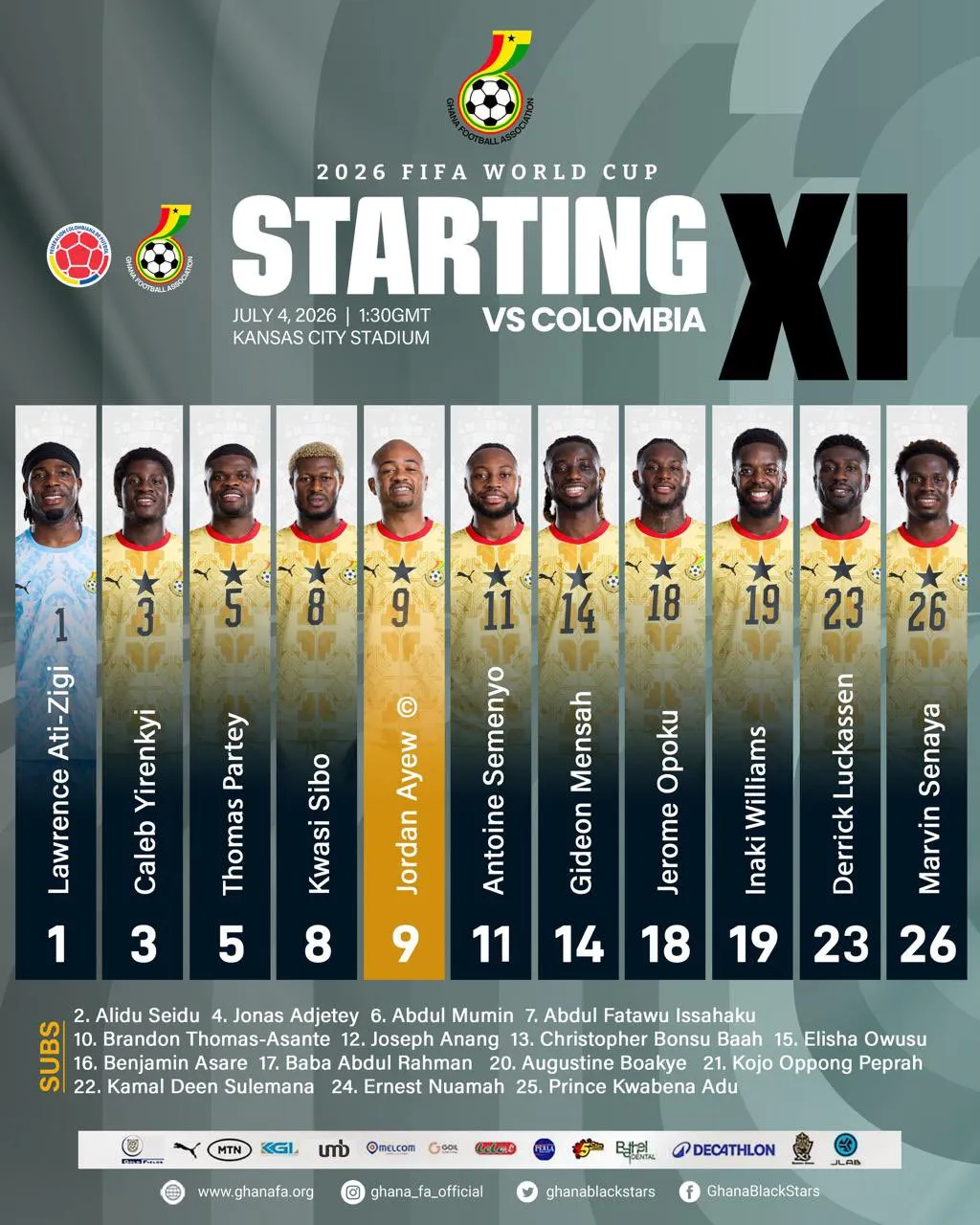 Formación de Ghana.