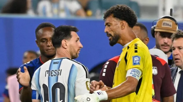 Vozinha revela diálogo con Messi.