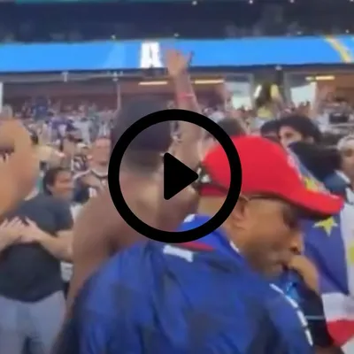 VIDEO | El repudiable gesto de los hinchas de Argentina que se hace viral