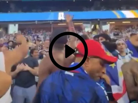VIDEO | El repudiable gesto de los hinchas de Argentina que se hace viral
