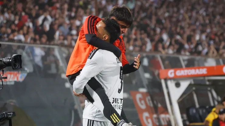 Javier Correa está chocho tras el logro de su hijo en Colo Colo. (Foto: Jonnathan Oyarzún/Photosport)