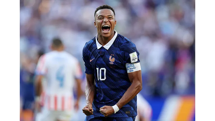 Kylian Mbappé se descargó contra Paraguay. (Foto: Buda Mendes/Getty Images)