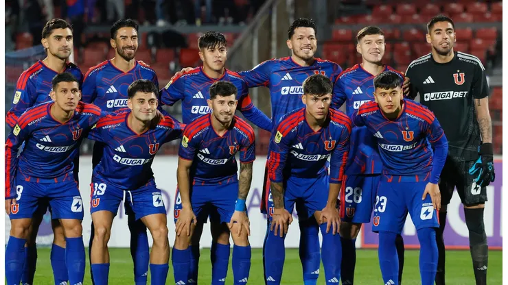 Formación confirmada de Universidad de Chile.