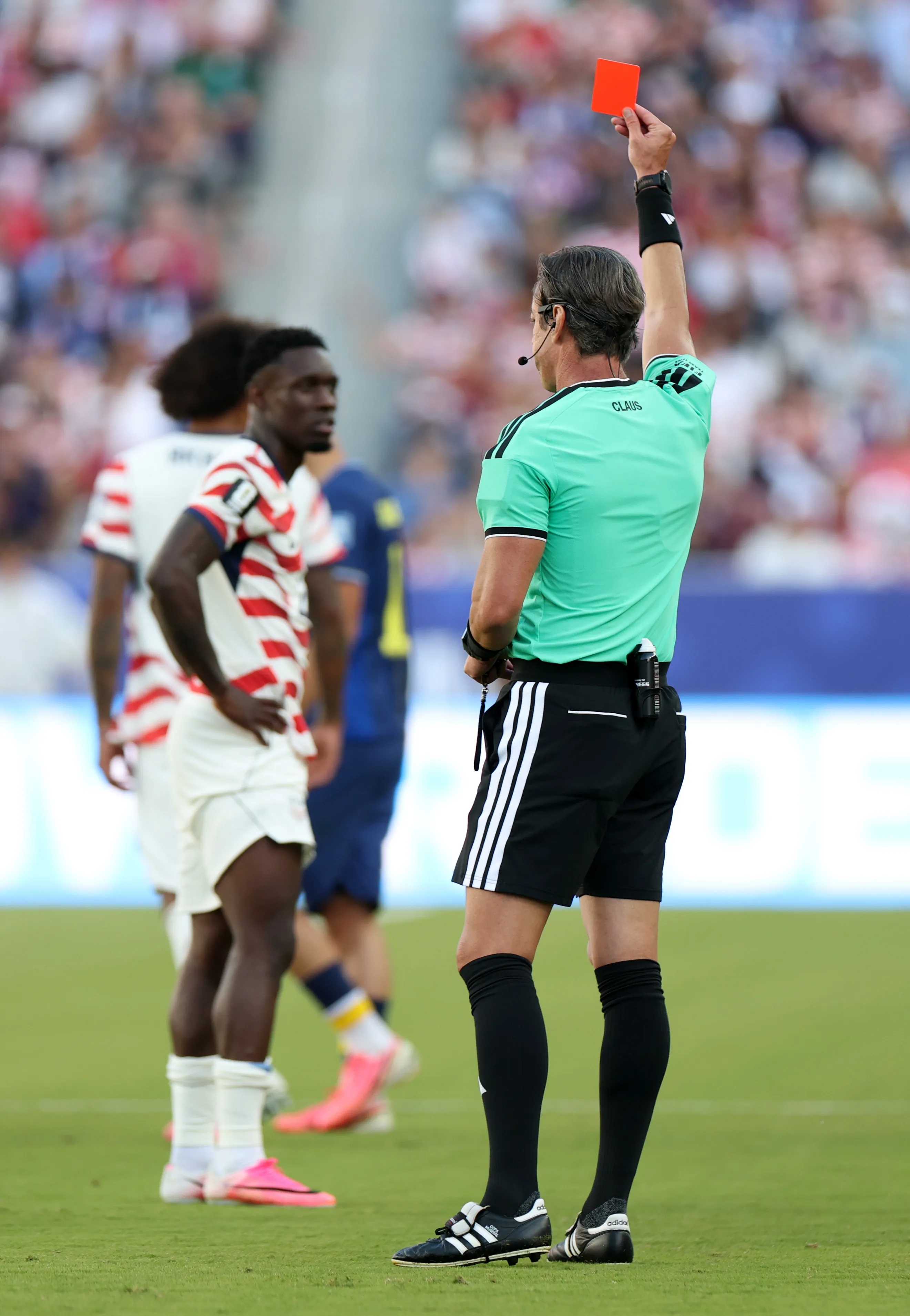 FIFA revierte la roja a Folarin Balogun. (Photo by Charlotte Wilson/Getty Images)